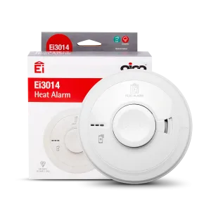 Aico Heat Alarm. 230V with 10 Year Rechargeable Lithium Back-up. AudioLINK+. SmartLINK upgradeable