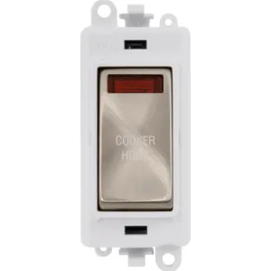 20AX Double Pole Switch With Neon Module - Polar W
