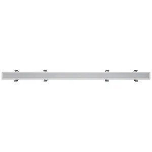 Luminaire, Contour Recessed c/w Emer Drvr, & Opal Diffuser 4000K