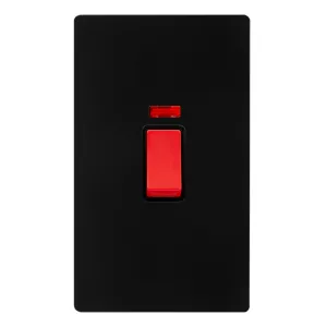 Definity Complete - 50A 2 Gang Double Pole Switch