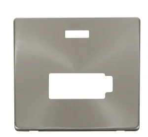 Connection Unit With Neon (Lockable) Cover Plate -