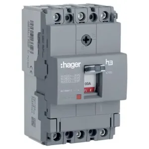 MCCB h3 x160 TM 3x100A 18kA