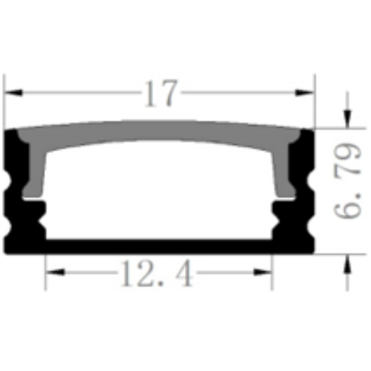 Profile, Surface Mount Flat