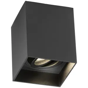 Oran Surface Tilt Square Downlight Black
