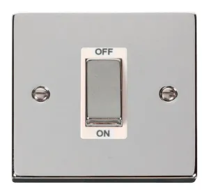 Deco - 50A 1 Gang Double Pole Switch - Ingot Rocke