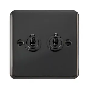 10AX 2 Gang 2 Way Toggle Switch