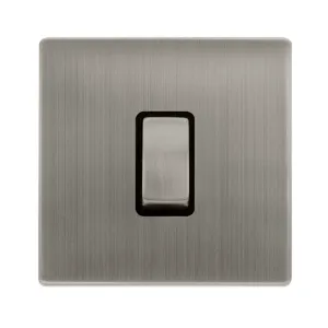 10AX INGOT 1 GANG 2 WAY SWITCH - STAINLESS STEEL C