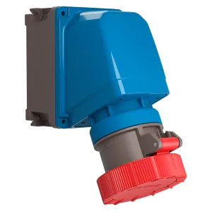 LEWDEN Wall Socket XCEE 6H 415v 125A 3P+N+E