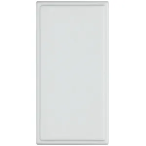 Single Blank Euromodule White