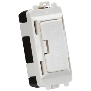 13A fused module - white