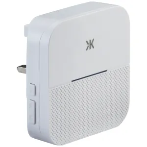 Wireless Plug in Receiver - white