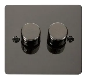 FPBN 2GANG 2WAY 0-100W LED DIMMER SWITCH
