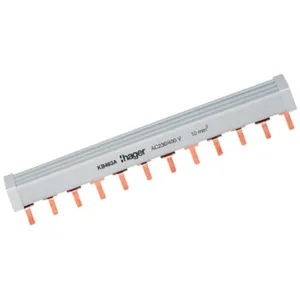 Insulated busbar 3P+N prong 16mm-  57M