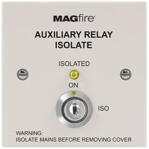 AUXILIARY ISOLATOR RELAY SWITCH WHITE