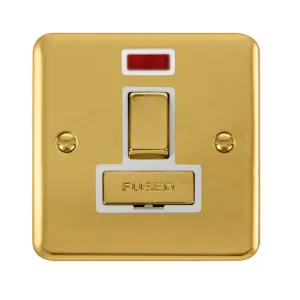 13A Ingot DP Switched Fused Connection Unit With N