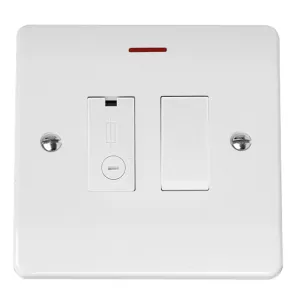 13A SWITCHED FUSED CONNECTION UNIT WITH LED - WITH