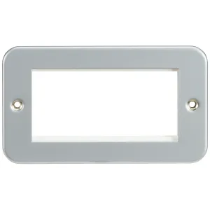 Metal Clad 4G Modular Faceplate - Powder-coated Si