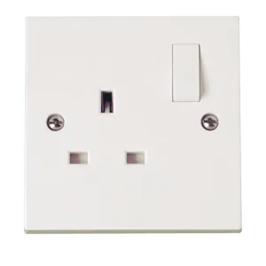 1 Gang 13A Switched Socket Outlet