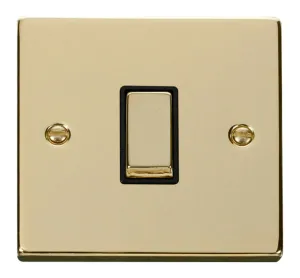 1 Gang 2 Way 'Ingot' 10AX Switch - Black