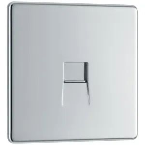 SCREWLESS FLATPLATE POLISHED CHROME SINGLE MASTER