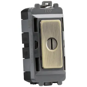 20AX 2 way SP key module - antique brass