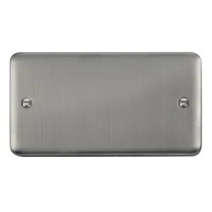 2 Gang Blank Plate