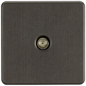 TV Outlet (Non-Isolated) - Smoked Bronze