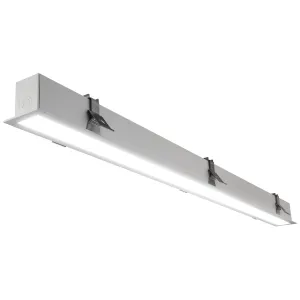 CONTOUR WHITE RAL 9016 RECESSED LINEAR 1440MM 3000