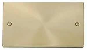 2 Gang Blank Plate