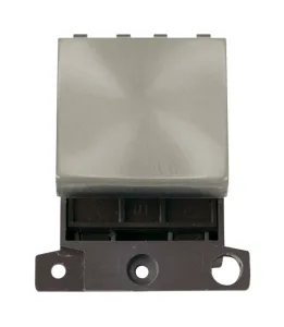 20A 2 Way Switch Module - Satin Chrome