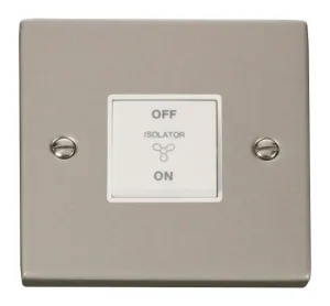 10A 3 POLE FAN ISOLATION PLATE SWITCH