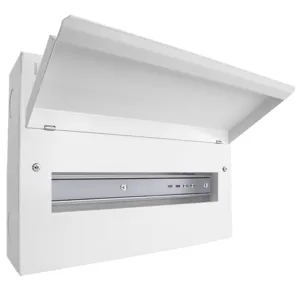 16 Way Elucian Metal Consumer Unit Unpopulated