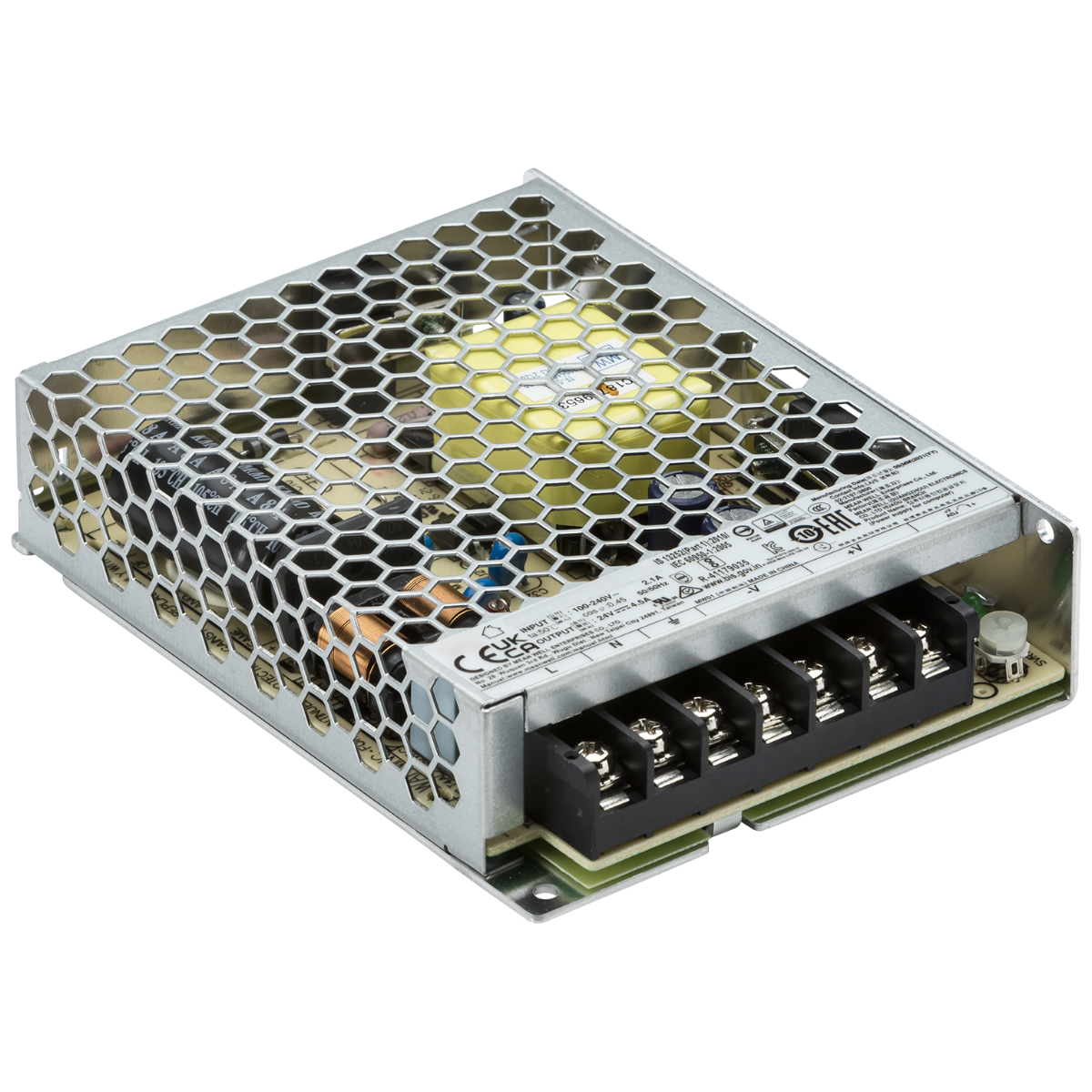 24V IP20 100W DC Driver - Constant Voltage
