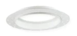 DEFENDER - ADJUSTABLE MATT WHITE TRIMLESS KIT FOR