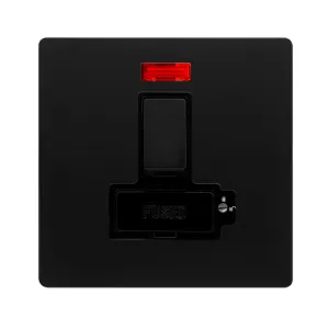 13A LOCKABLE  SWITCHED FUSED CONNECTION UNIT WITH