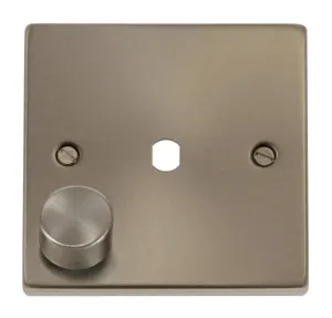 1 Gang Single Dimmer Plate & Knob