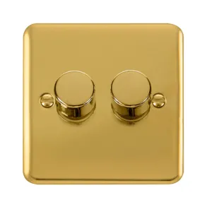 2 Gang 2 Way 400Va Dimmer Switch