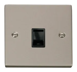 Single RJ11 Socket  (Ireland/USA) - Black