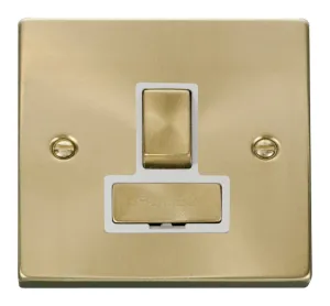13A Fused 'Ingot' Switched Connection Unit - White