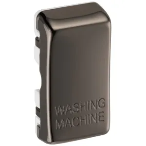 GRID ROCKER "WASHING MC" - BLACK NICKEL - PACK 10
