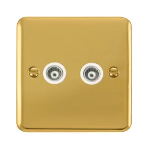 Twin Isolated Coaxial Outlet