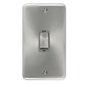 Deco Plus - 50A 2 Gang Double Pole Switch (Vertica