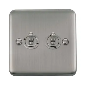 10AX 2 Gang 2 Way Toggle Switch