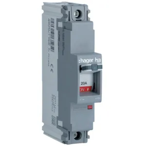 MCCB h3 x160 TM 1x20A 25kA