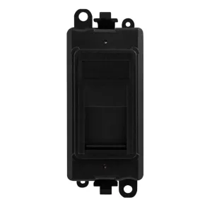 RJ45 Cat-6 Outlet - Black