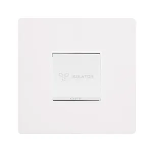 10A 3 POLE FAN ISOLATION PLATE SWITCH