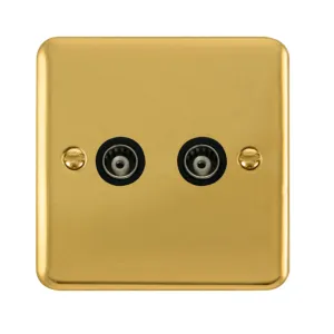 Twin Isolated Coaxial Outlet