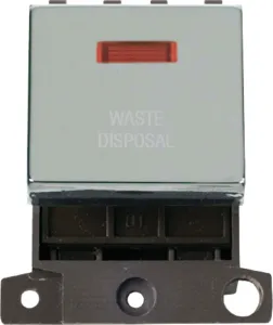 20A DP INGT SW+NEON CH "WASTE DISPOSAL"