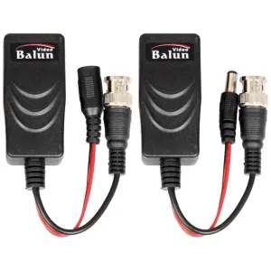 1CH Passive VIDEO & PWR BALUN Twin Pack