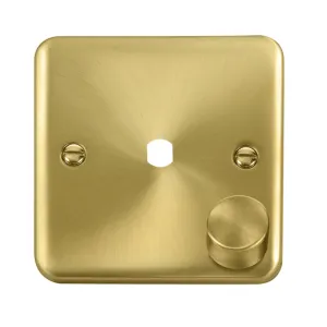 DPSB 1 GANG DOUBLE DIMMER PLATE & KNOBS